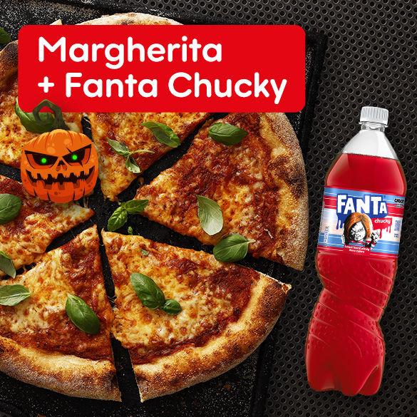 Margherita + Chucky Fanta
