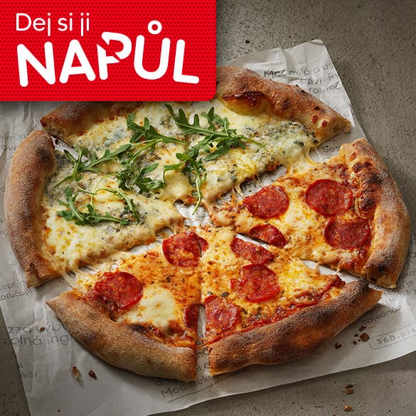 Pizza half and half