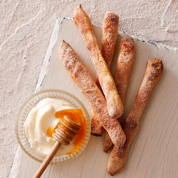 Ditini with honey Mascarpone