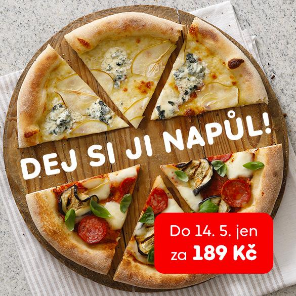 Pizza půl napůl