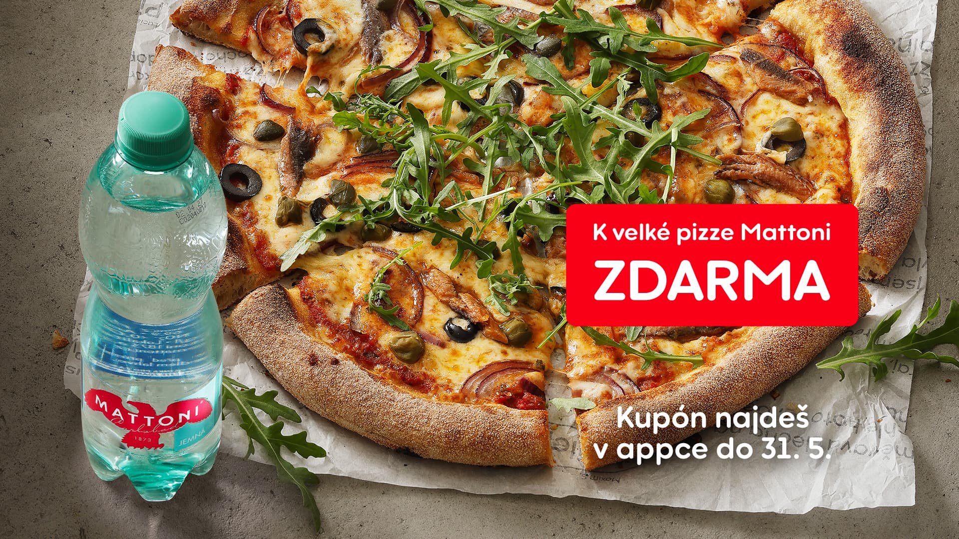 K pizze Mattoni zdarma