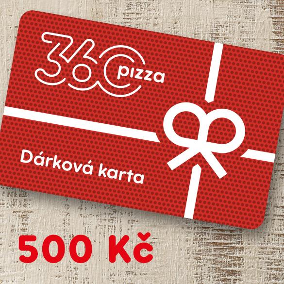 Dárková karta 500 Kč