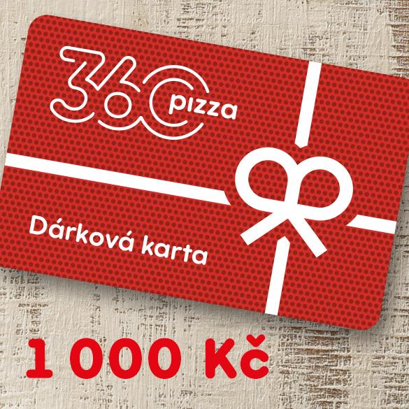 Gift card CZK 1000