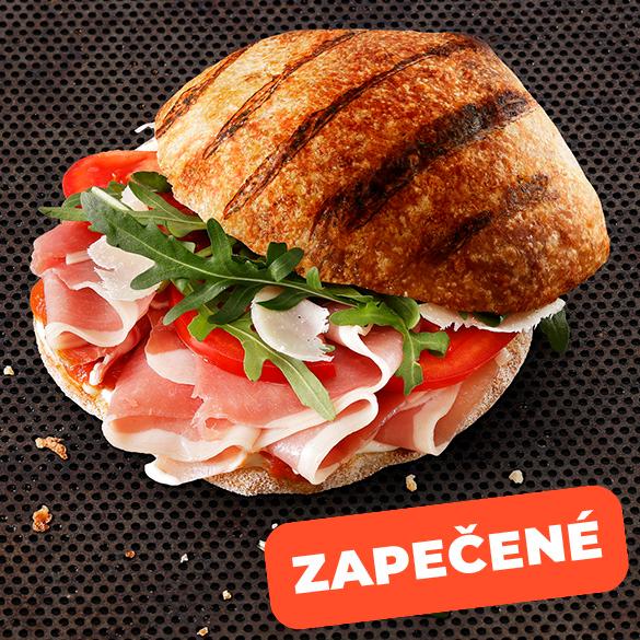 Zapečené Panino Prosciutto