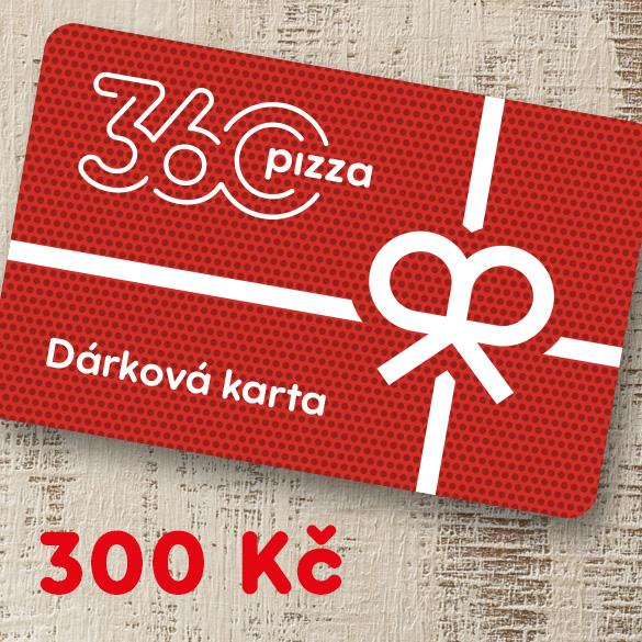 Dárková karta 300 Kč