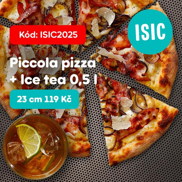 Piccola Carbonara + Ice tea
