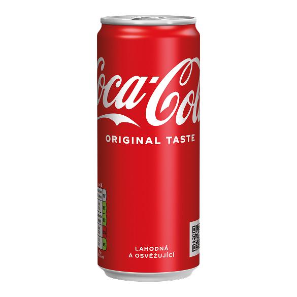 COCA COLA plech 0,33l