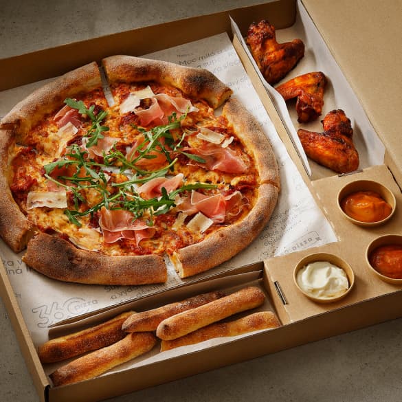 Pizza box Don Giovanni
