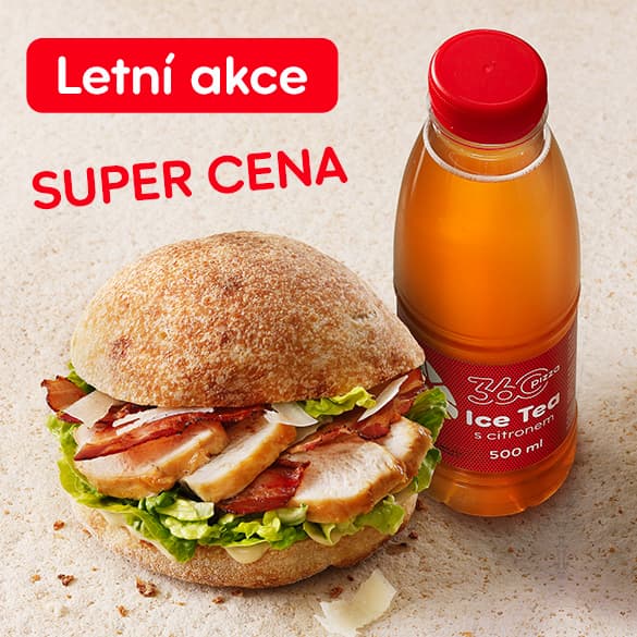 Panino Caesar + Ice tea 0,5 l