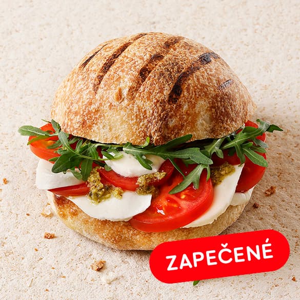 Zapečené Panino Caprese